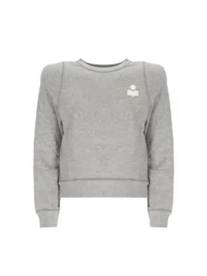 PrissaLogo Print Sweatshirt Grey - ISABEL MARANT - BALAAN 2