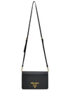 1BP019 Black Saffiano Mini Cross Bag - PRADA - BALAAN 5