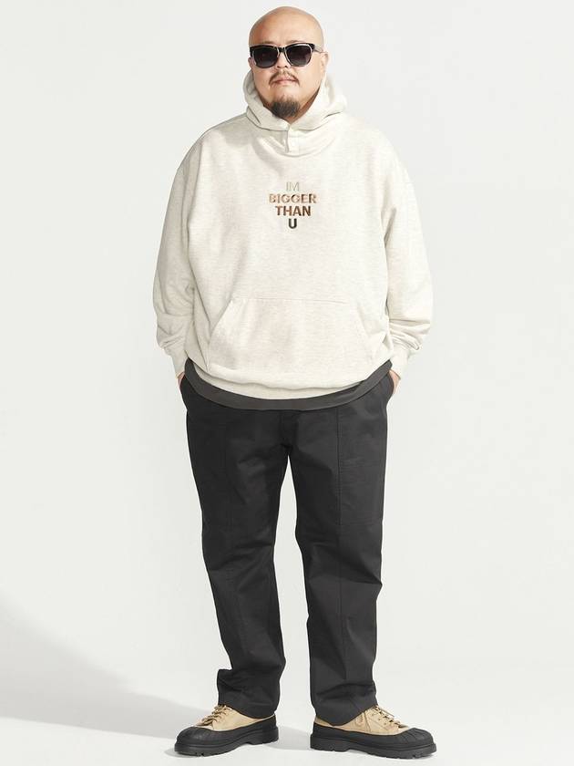 Booboom Palette Embroidered Hoodie Oatmeal - BOOVOOM - BALAAN 4