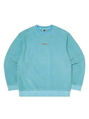 KODAK Scenery Waffle Washing Sweatshirt SBLUE - KODO - BALAAN 1