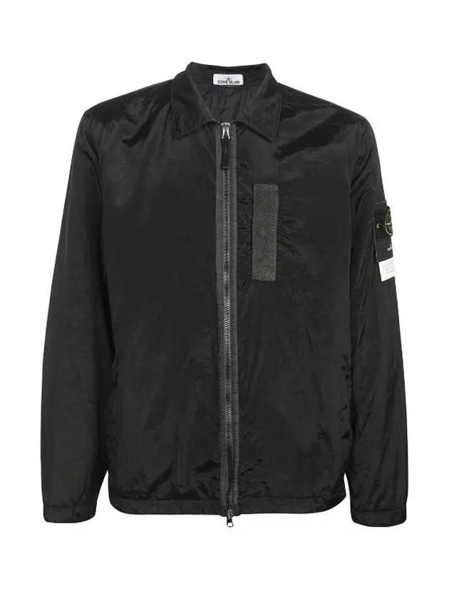 Nylon Metal Econyl Regenerated Nylon Primaloft Jacket Black - STONE ISLAND - BALAAN 2