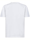 Logo Print Short Sleeve T-Shirt White - CP COMPANY - BALAAN 3