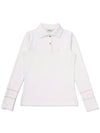 Performance long sleeve t shirt WHITE WOMAN - MALBON GOLF - BALAAN 1