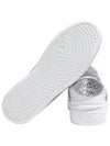 Monaco M Trainer Glitter Embellished Low Top Sneakers White - MONCLER - BALAAN 3