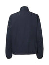 Ruinette Logo Patch Nylon Zip Up Jacket Navy - MONCLER - BALAAN 3