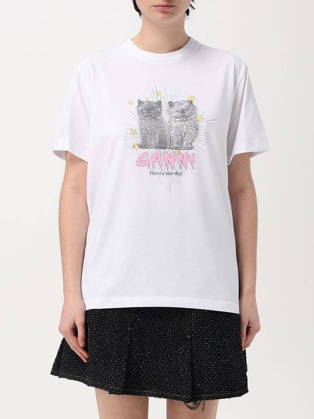 T-shirt woman Ganni - GANNI - BALAAN 1