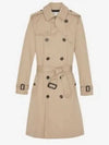 Gabardine Classic Saint Gabardine Trench Coat Beige - SAINT LAURENT - BALAAN 2