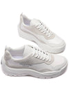 Gumboy Banshee Leather Low Top Sneakers White - VALENTINO - BALAAN 6