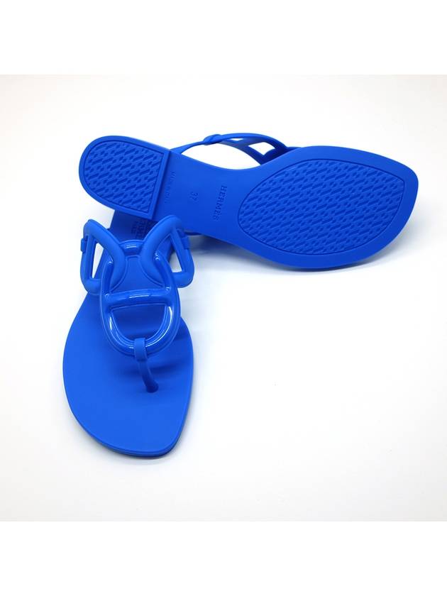 Egerie Flip Flops Blue Outremer - HERMES - BALAAN 4