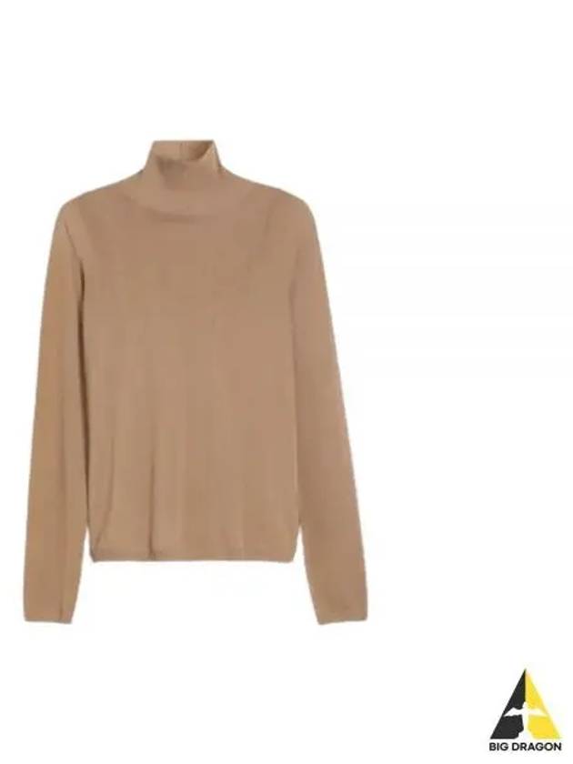 Fatuo Viscose Turtleneck Sand - MAX MARA - BALAAN 2