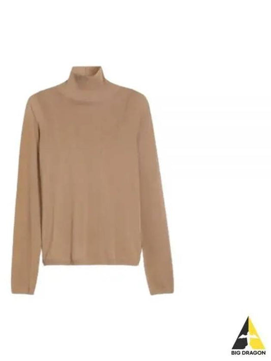 Fatuo Viscose Turtleneck Sand - MAX MARA - BALAAN 2