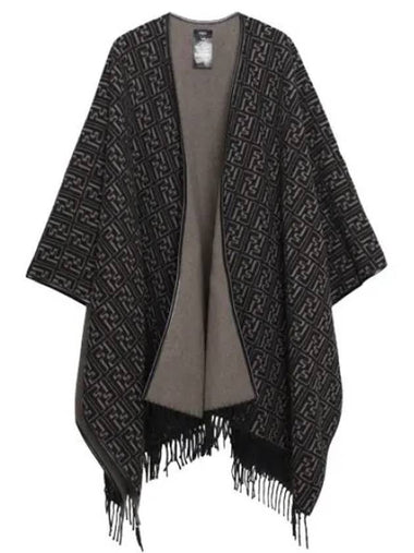 wool poncho - FENDI - BALAAN 1