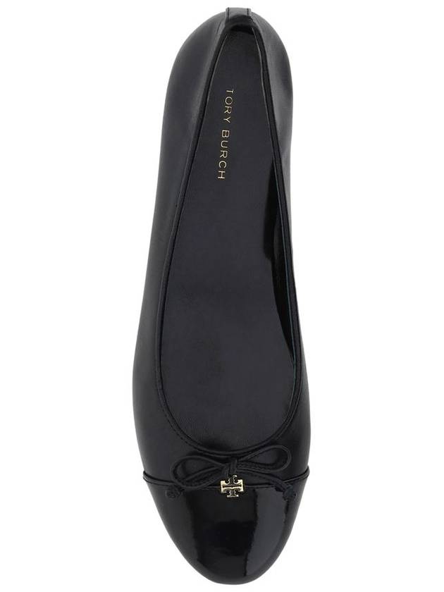 Cap Toe Ballet Flats Black - TORY BURCH - BALAAN 5