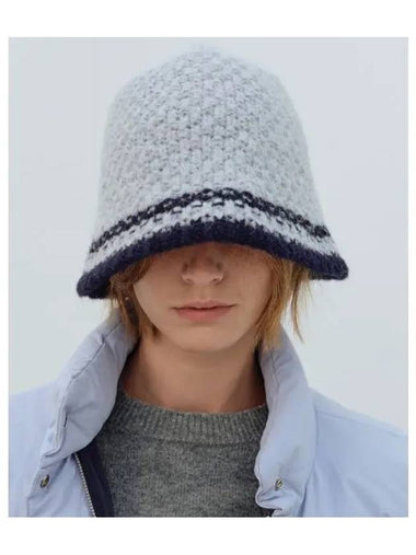 WINTER BUCKET HAT STORM BLUE - BENSIMON - BALAAN 1