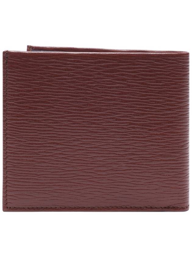 Gancini Half Wallet Brown - SALVATORE FERRAGAMO - BALAAN 5