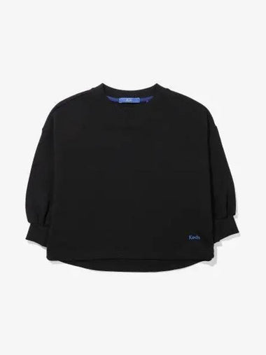 Volume sleeve short sweatshirt KD2POE2351FBLK - KEDS - BALAAN 1