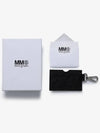 Embroidery Numeric Logo Card Wallet Key Holder Black - MAISON MARGIELA - BALAAN 4