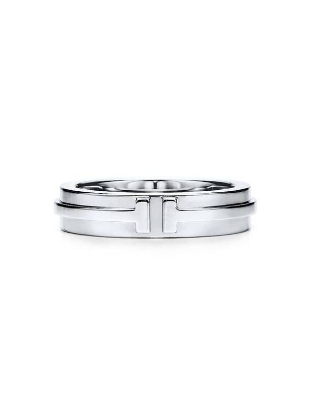 Narrow Ring 18K White Gold Ring 60151167 - TIFFANY & CO. - BALAAN 4