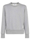 Center Back Stripe Crewneck Sweatshirt Light Grey - THOM BROWNE - BALAAN 6