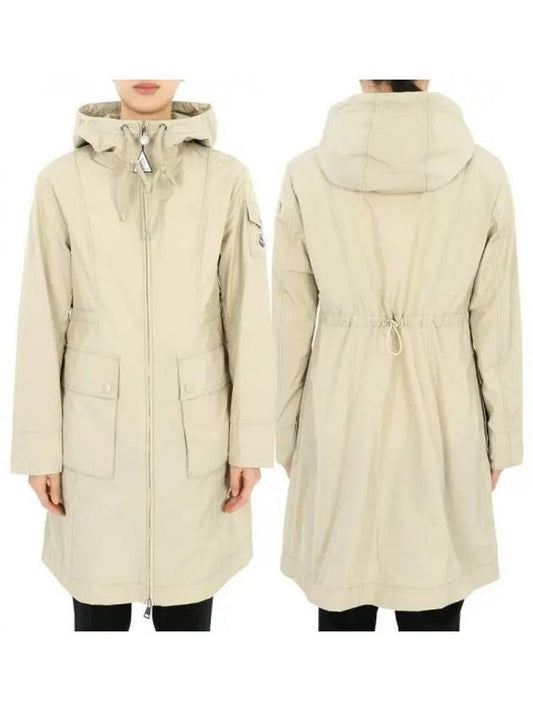 Women s LAERTE Hooded Jacket Beige 1C00019 549P3 20J 1056170 - MONCLER - BALAAN 1