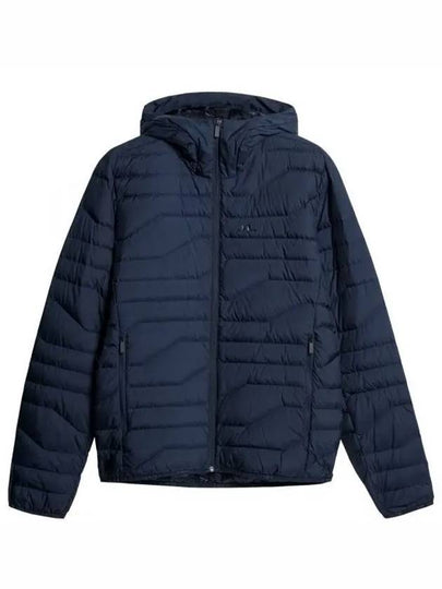 Men's Cliff Light Down Hooded Jacket Navy - J.LINDEBERG - BALAAN 2