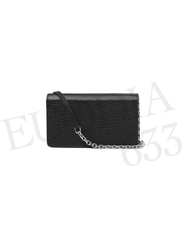 Stitch Large Chain Long Wallet Black - MAISON MARGIELA - BALAAN 3