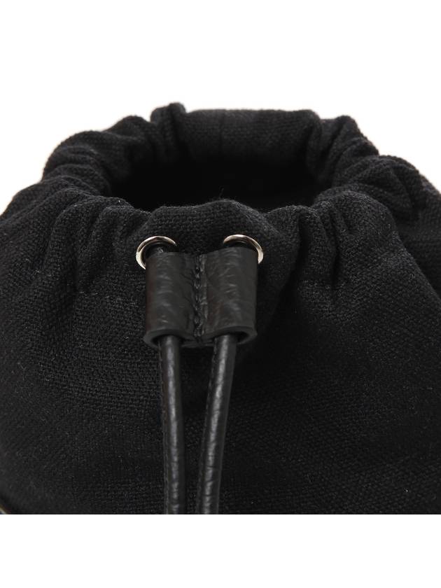 5AC Micro Bucket Bag Black - MAISON MARGIELA - BALAAN 6