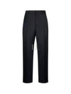 Wool Mohair Silk Twill Slacks Black - DIOR - BALAAN 2