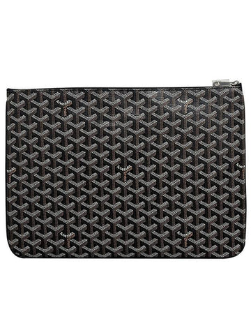 Senat MGM Clutch Bag Black Tan - GOYARD - BALAAN 1