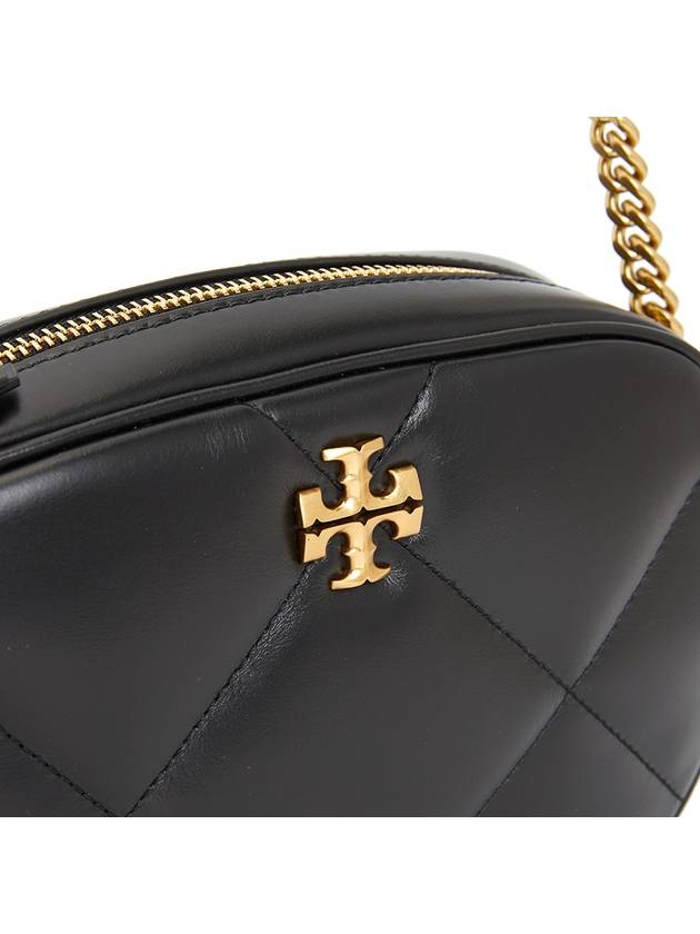 Kira Diamond Quilt Camera Shoulder Bag Black - TORY BURCH - BALAAN 8