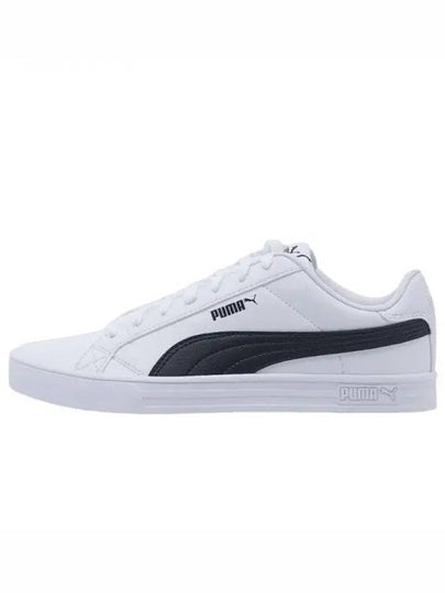 Smash Vulcanised V3 Low Top Sneakers White Black - PUMA - BALAAN 2