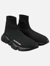 Speed ​​Recycle Knit High Top Sneakers Black - BALENCIAGA - BALAAN 2