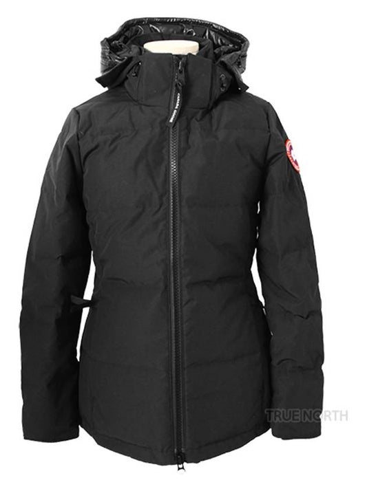 Women's Chelsea Hooded Parka Black - CANADA GOOSE - BALAAN 2