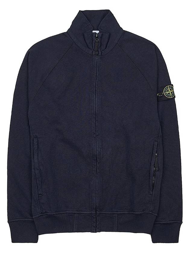 Compass Patch Zip-Up Jacket Navy - STONE ISLAND - BALAAN 11