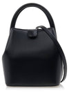 V Logo Micro Bucket Bag Black - VALENTINO - BALAAN 4