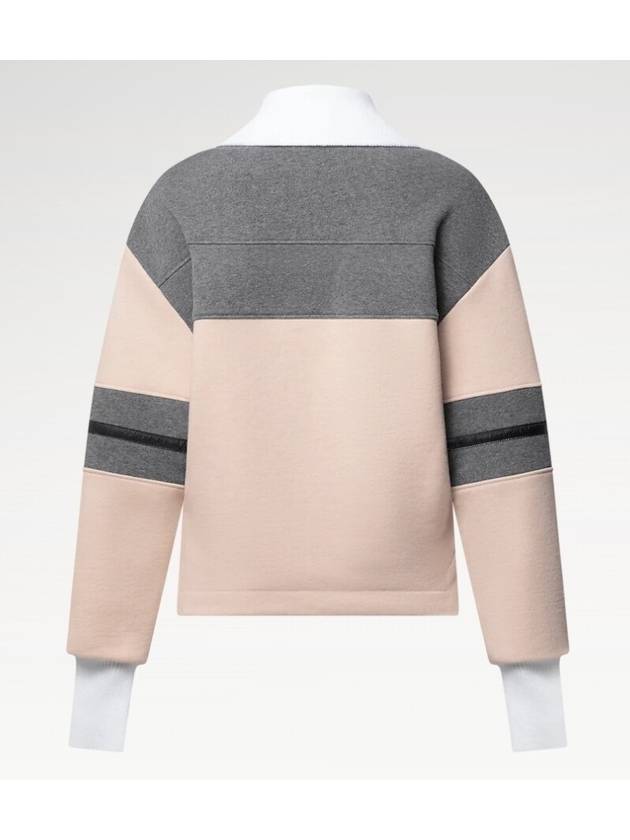 1AGDJK LV SKI Sporty Color Block Pullover - LOUIS VUITTON - BALAAN 3