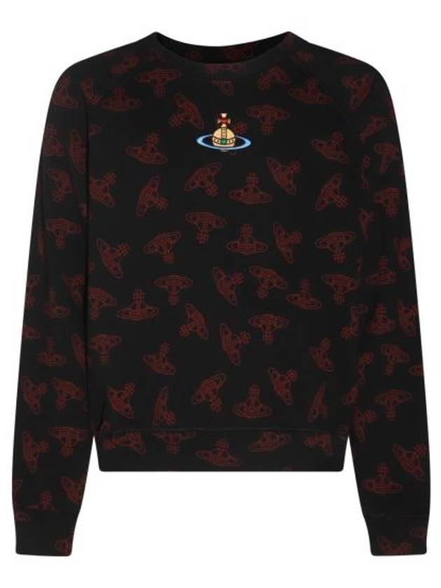 Raglan Sweatshirt Black - VIVIENNE WESTWOOD - BALAAN 1