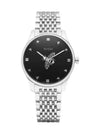 G-Timeless 36 MM Black Dial Watch Silver - GUCCI - BALAAN 2