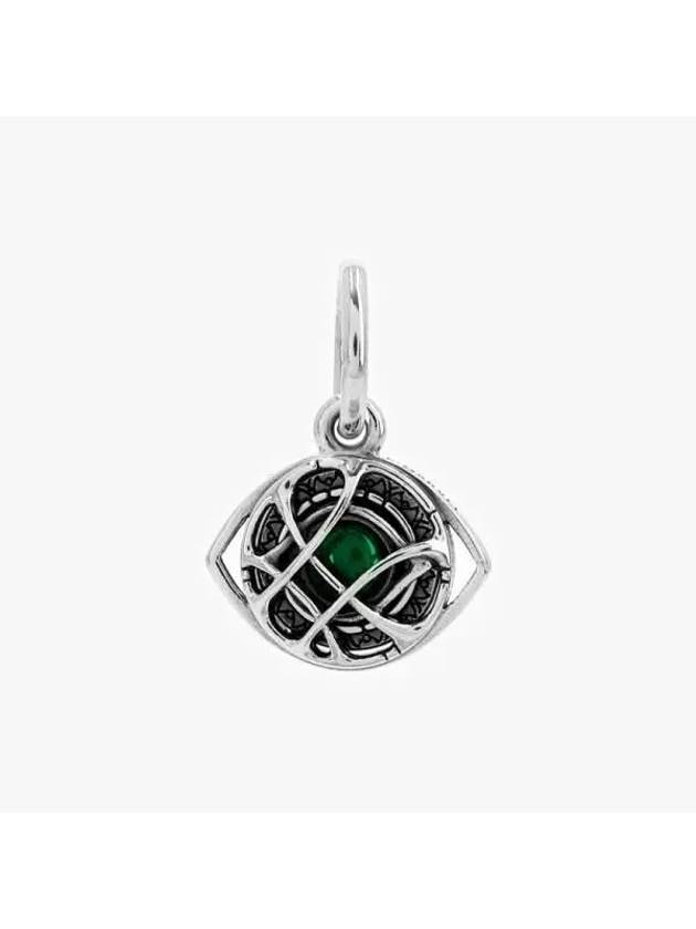 Marvel Doctor Strange Agamotto Eye Dangle Bracelet Charm Silver Green - PANDORA - BALAAN 3