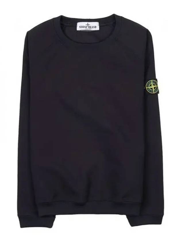 Kids Wappen Patch Sweatshirt Black - STONE ISLAND - BALAAN 2