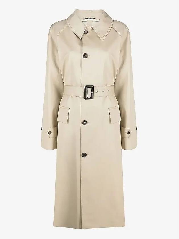 Belted Trench Coat Beige - MAISON MARGIELA - BALAAN 3