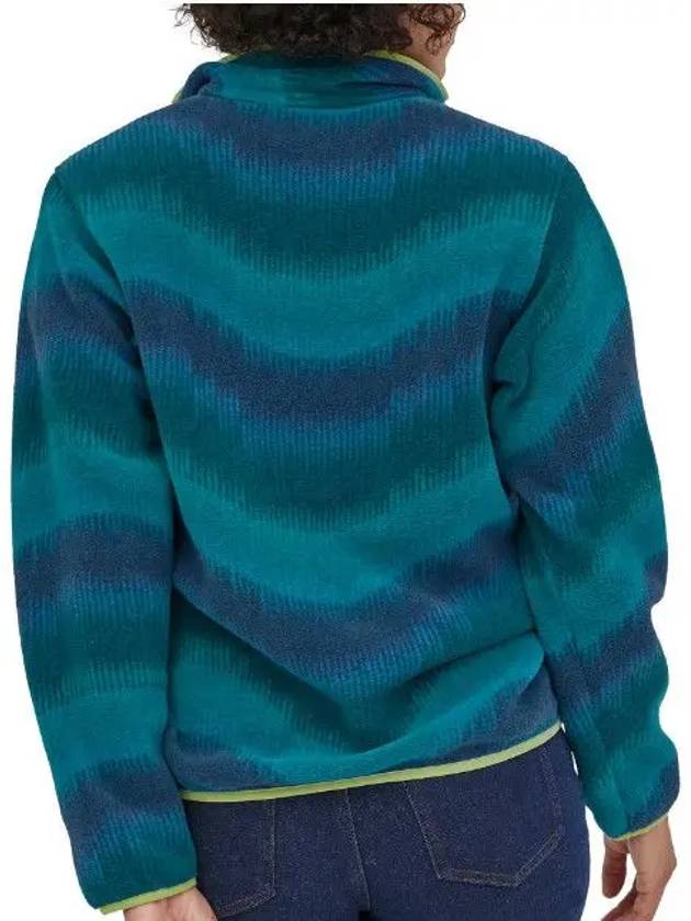 Women's Snap Tee Fleece Pullover Aurora Dark - PATAGONIA - BALAAN 3