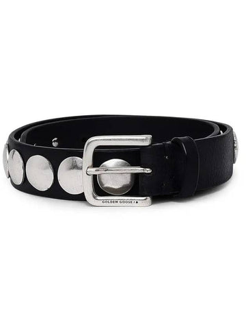 Stud Belt Black GMA00161 A000137 90100 - GOLDEN GOOSE - BALAAN 1