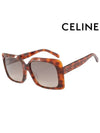 Sunglasses CL40096F 55F Square Acetate Women s - CELINE - BALAAN 1