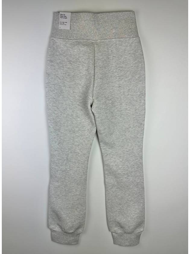 Sportswear Tech Fleece High Waist Slim Zipper Track Pants Light Grey - NIKE - BALAAN 5