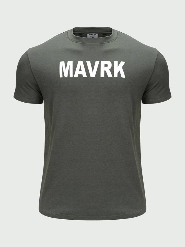 Unisex Classic Daily Muscle Fit T-Shirt Khaki - MAVRK - BALAAN 2