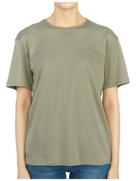 Perfect Short Sleeve T-Shirt Green - THEORY - BALAAN 2