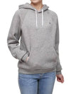 W Fleece Pullover Hoodie Gray - POLO RALPH LAUREN - BALAAN 2