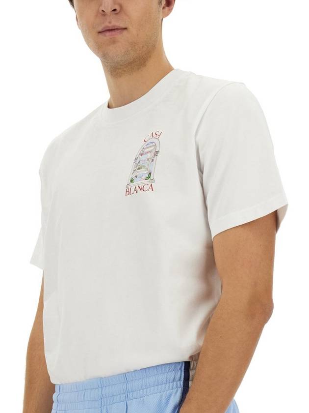 Casablanca "Le Passage" T-Shirt - CASABLANCA - BALAAN 4