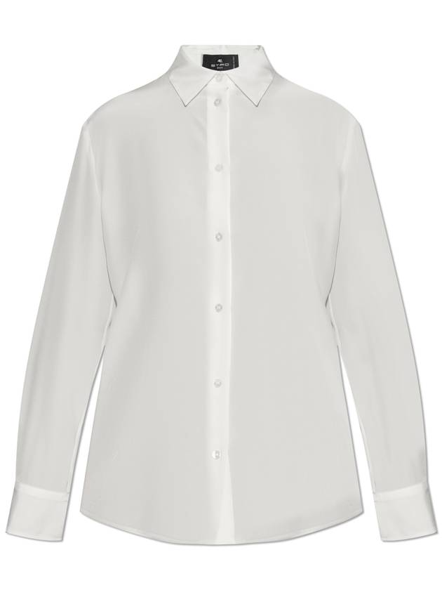 Etro Silk Shirt, Women's, White - ETRO - BALAAN 1